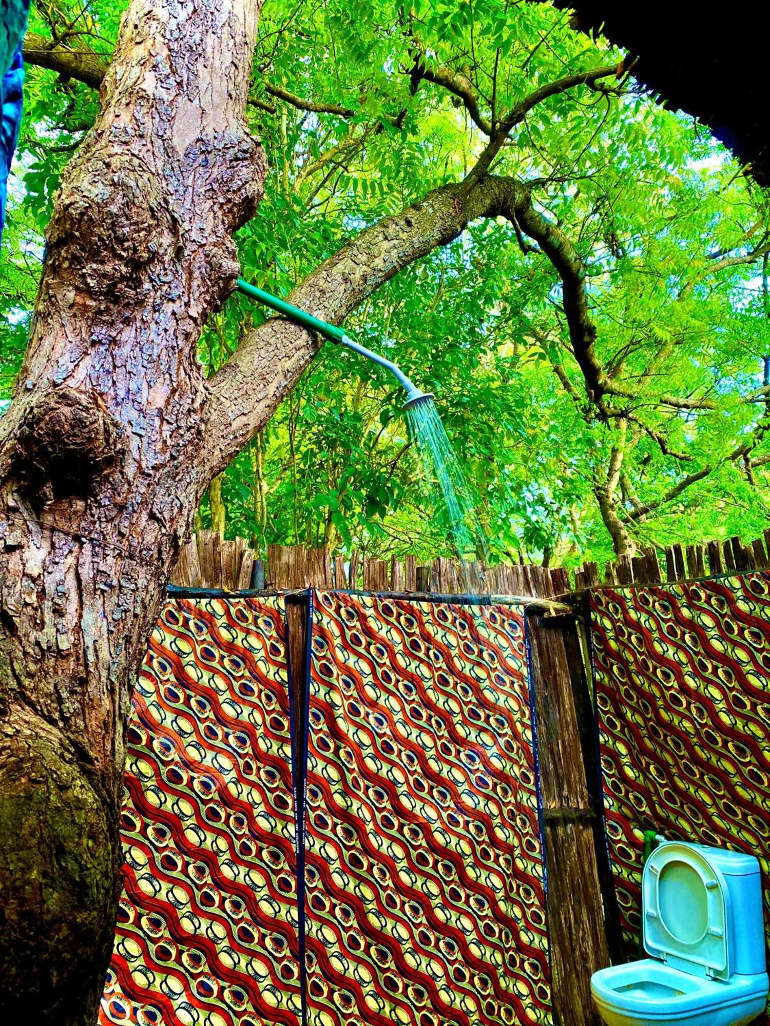 African Hut Tiny Cottage Diani Beach Exterior foto
