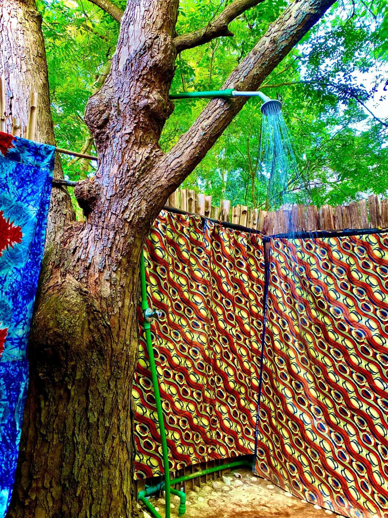 African Hut Tiny Cottage Diani Beach Exterior foto